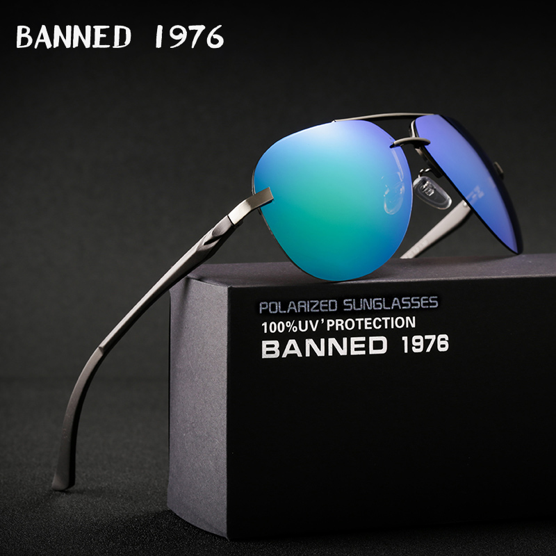 Sunglasses Aviator Polarized - Aluminum Magnesium HD Polarized Fashion Sunglasses