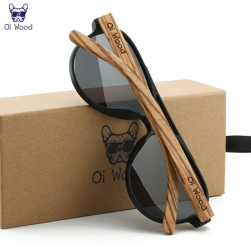 Oi Wood Sunglasses For Women M - Sunglasses Aviator Polarized recension och pris
