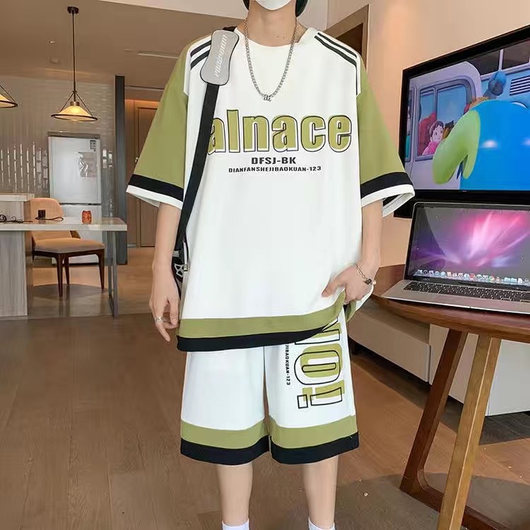 Men's Casual 2-Piece Sportswea - Shirt Camp Collar recension och pris