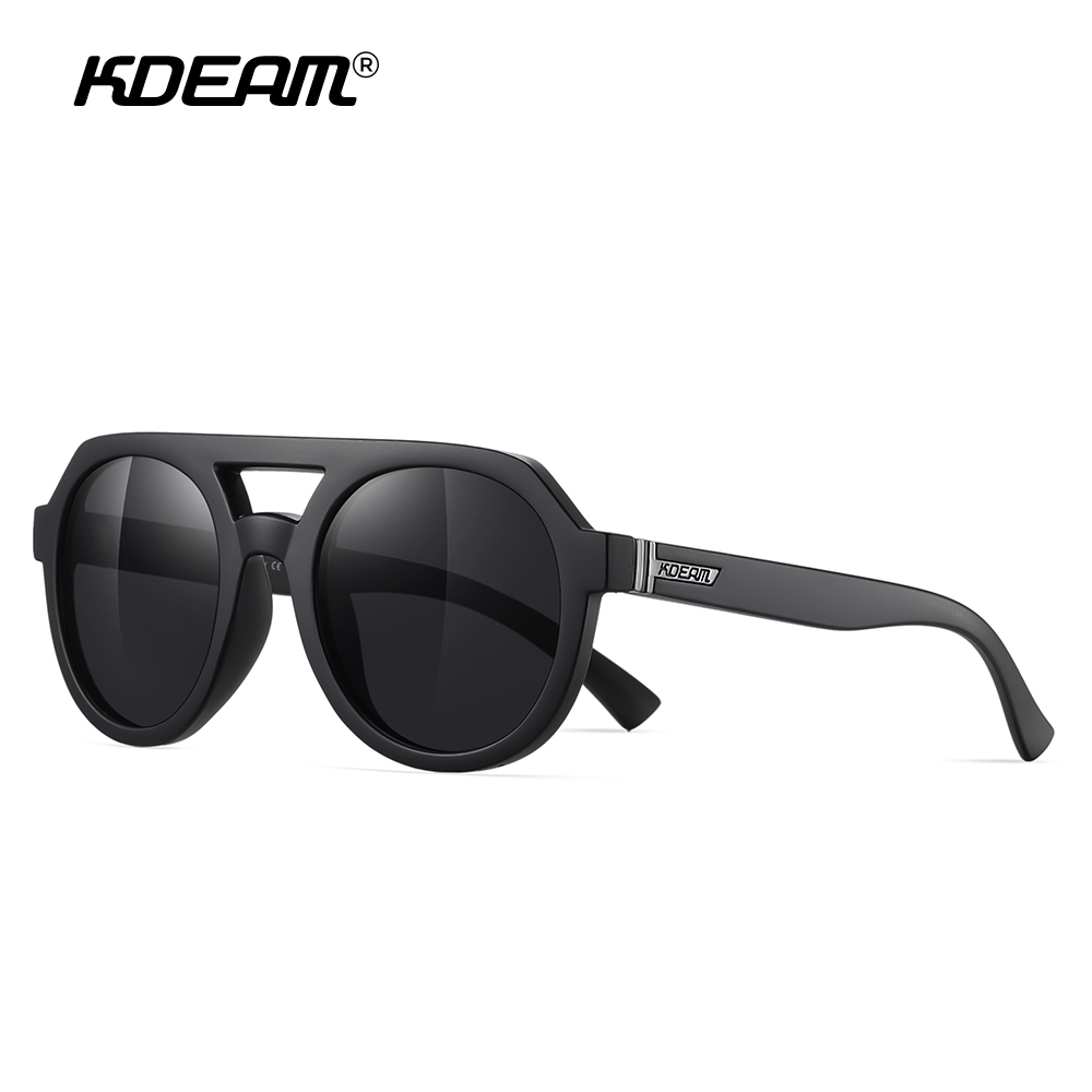 KDEAM Vintage Round Sunglasses - Sunglasses Aviator Polarized recension och pris