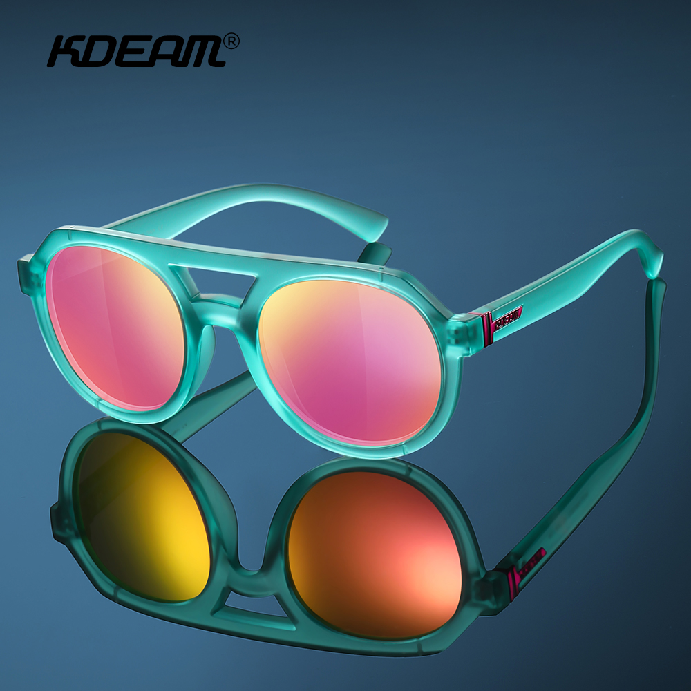 KDEAM Vintage Round Sunglasses - Sunglasses Aviator Polarized recension och pris