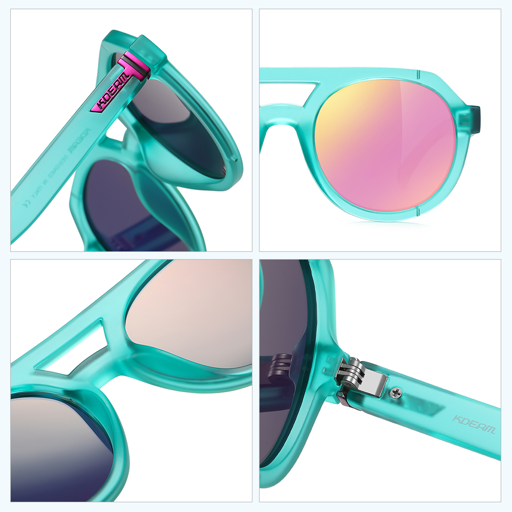 KDEAM Vintage Round Sunglasses - Sunglasses Aviator Polarized recension och pris