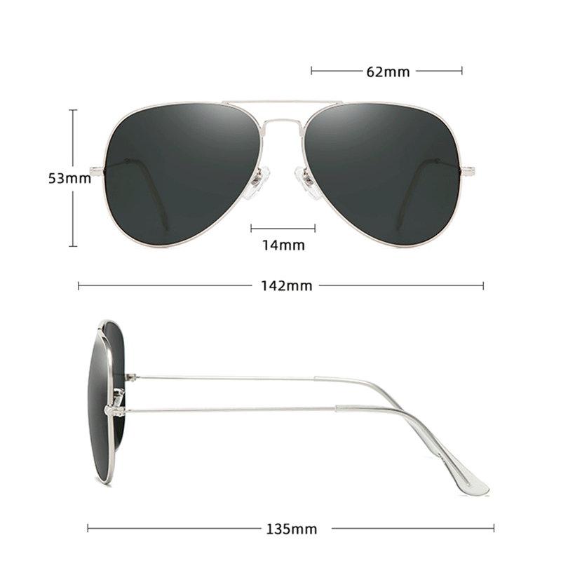 New Fashion Aviation Sunglasse - Sunglasses Aviator Polarized recension och pris