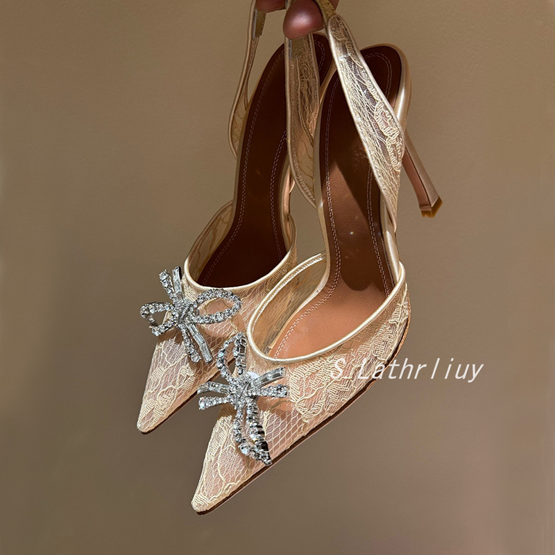Sandals Rhinestone Flower Poin - Casual Sandal Leather recension och pris