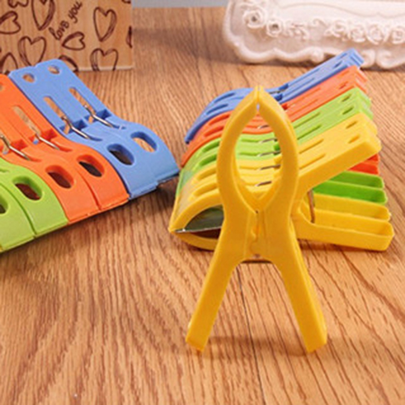 New··8Pcs/set Hanger Clips Lar - Beach Towel Large recension och pris
